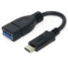 ADAPTADOR OTG USB TIPO C MACHO - USB A HEMBRA 3.0