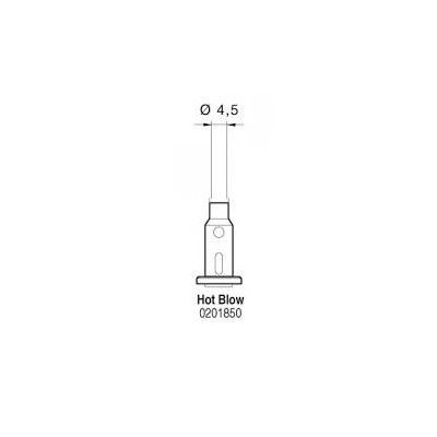 PUNTA HOT BLOW JBC 4,5 MM PARA SOLDADOR SG1070