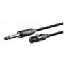 CABLE JACK 6,3 MONO XLR H 5M