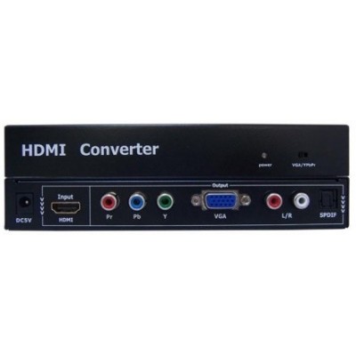 ADAPTADOR HDMI + RGB + AUDIO DIGITAL/ANALOG