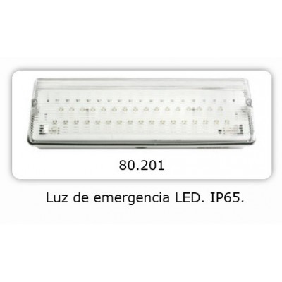 LUZ EMERGENCIA LED IP65