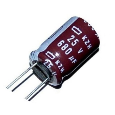 CONDENSADOR 680MF 25V 105º