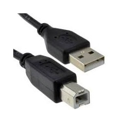 Digitus Cable para Impresora USB AM/BM 5m Negro