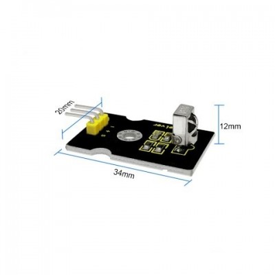 MODULO DIGITAL RECEPTOR INFRAROJOS IR HX1838 PARA ARDUINO