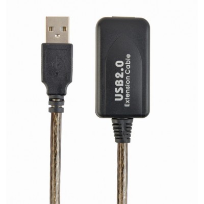 CABLE ACTIVO USB 2.0 M-H 5M. CABLEXPERT