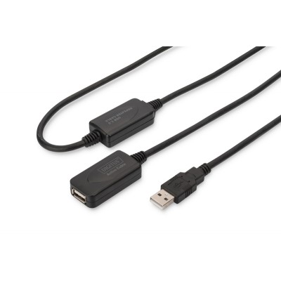 CABLE ACTIVO USB 2.0 M-H 20M. DIGITUS DA-73102