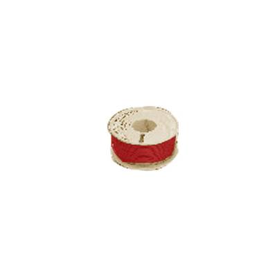 ROLLO CABLE RIGIDO  0,28MM 100.-MTRS ROJO