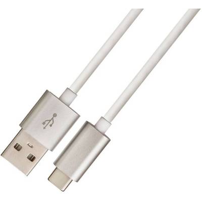 CABLE DCU USB C a USB A 1M 2.0 BLANCO