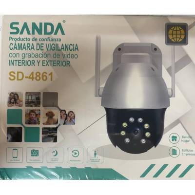 CAMARA IP WIFI INT/EXT SANDA SD-4861