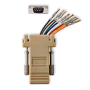 ADAPTADOR DB9 HEMBRA - RJ45 HEMBRA SIN MONTAR