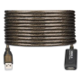 CABLE USB 2.0 AMPLIF.TIPO A M-H 25M EWENT EW1024