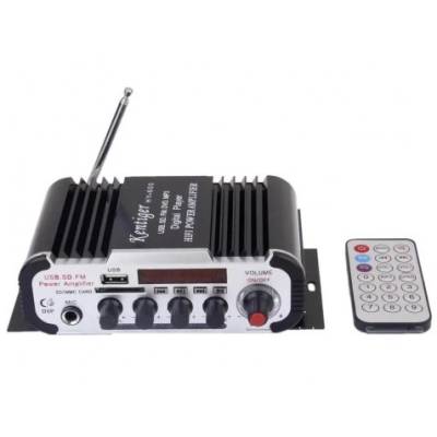 AMPLIFICADOR USB-SD-FM-MIC MANDO HY600BT