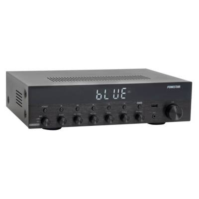AMPLIFICADOR FONESTAR AS-6060 2X60W RADIO/USB/BT