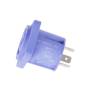 CONECTOR NEUTRIK POWERCON CHASIS AZUL 16A CERTIFICACION IEC