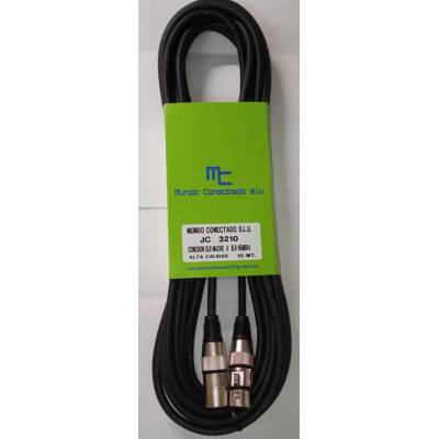 CABLE XRL  CANON  MACHO-HEMBRA 10M 