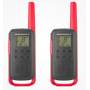 PAREJA WALKIES MOTOROLA T62 ROJO TALKABOUT PMR446