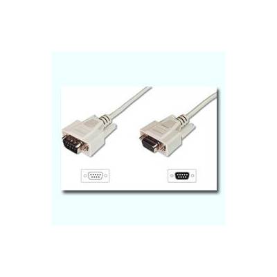 CABLE SERIE RS232  DB9 MACHO - DB9 HEMBRA 3 METROS