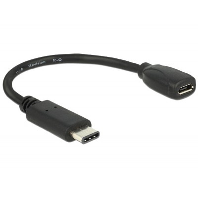 ADAPTADOR USB TIPO-C 2.0 MACHO - USB MICRO USB-B H