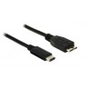 CABLE USB 3.1 TIPO C A MICRO USB 1M DELOCK 83677