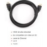 CABLE HDMI 2.0 4K 1,80M CABLEXPERT